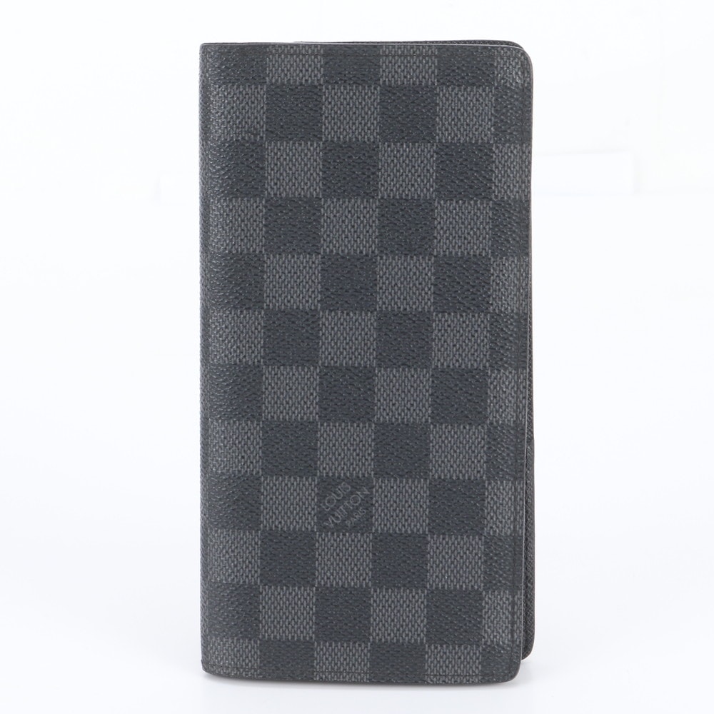Louis Vuitton Brazza Wallet Damier Graphite