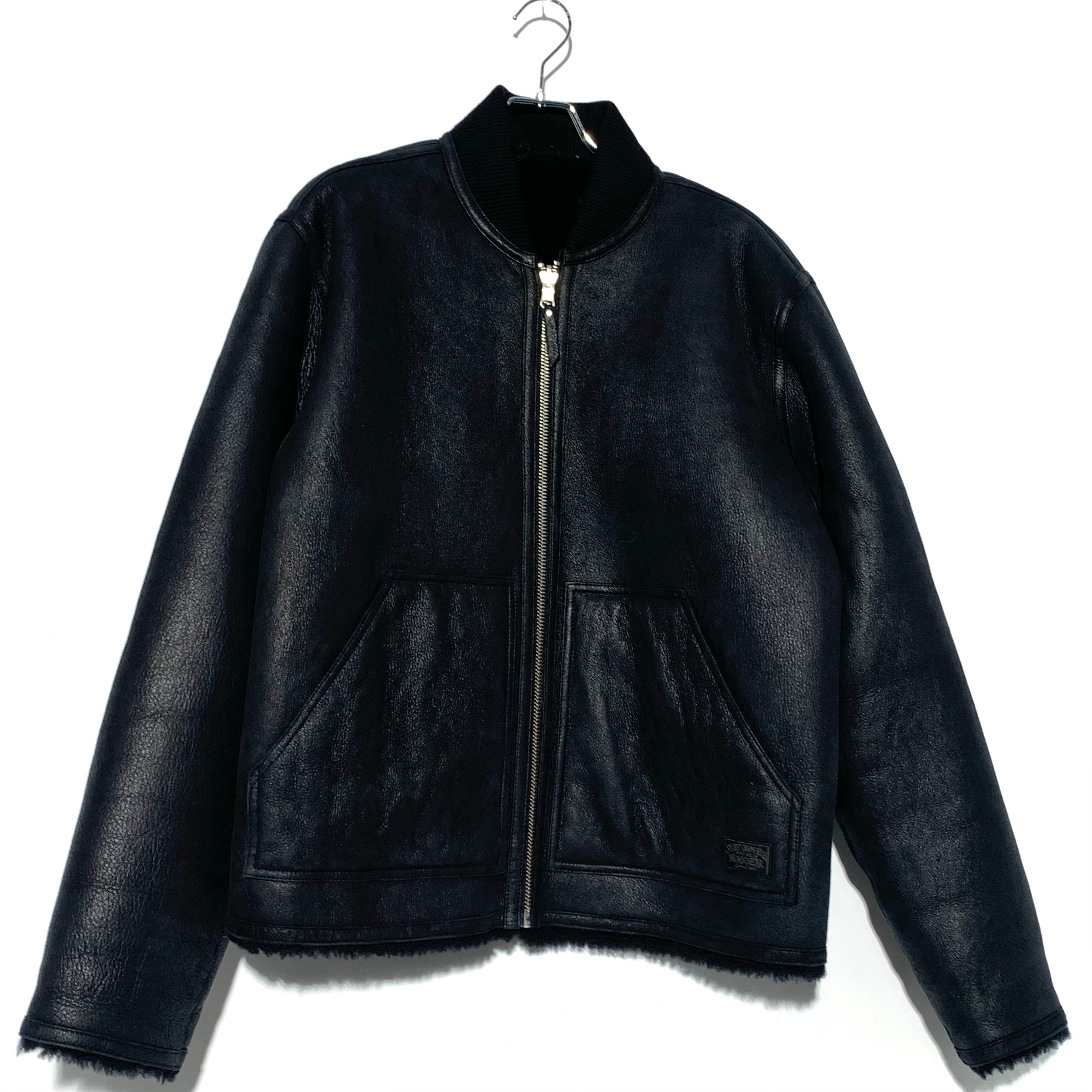 Stussy Shearling Reversible Bomber "Black"