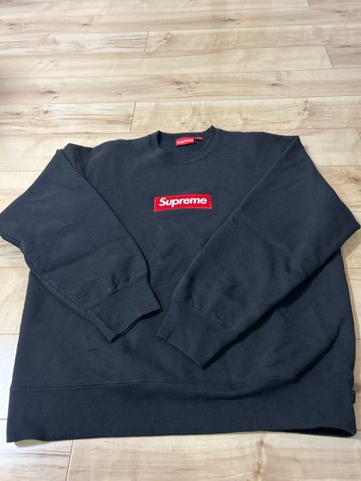 Supreme Box Logo Crewneck "Black" (22FW)