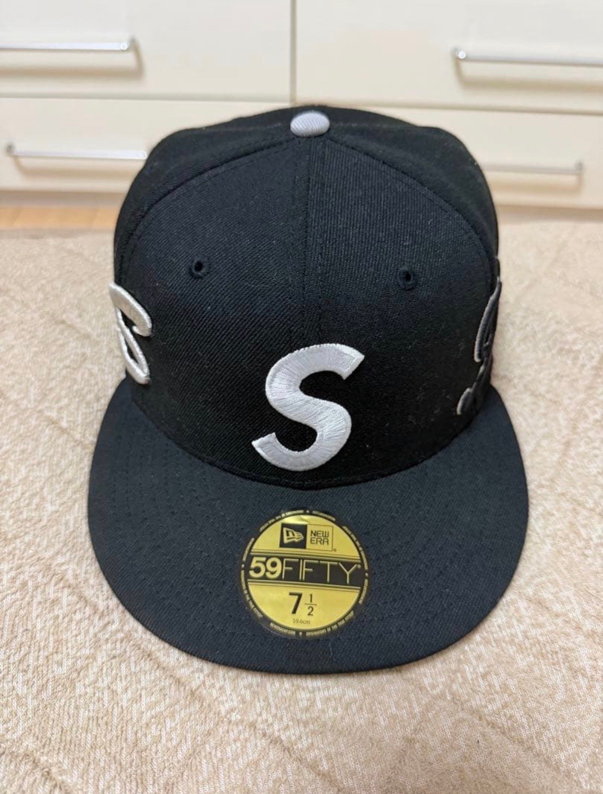 Supreme Multi S Logo New Era "Black"