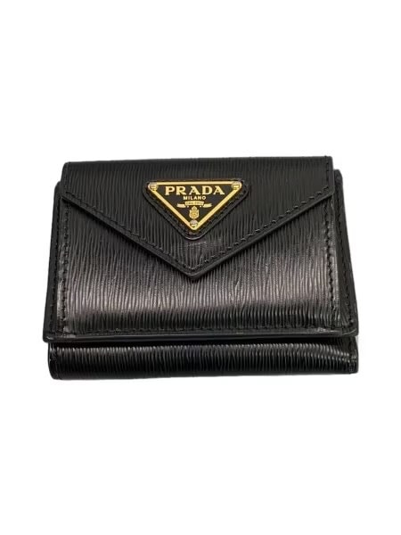 PRADA Vittello Move Mini Wallet "Black"