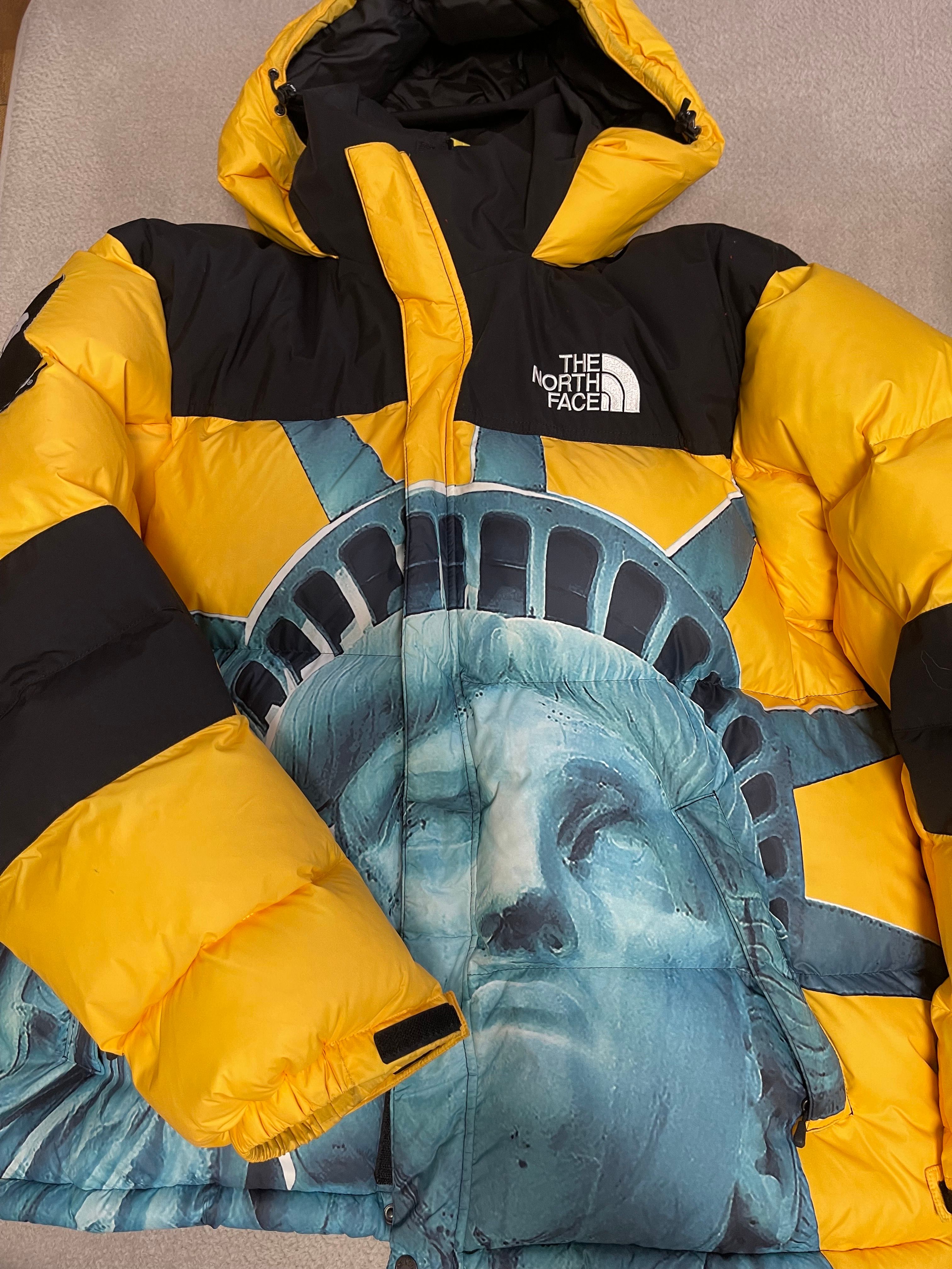 Supreme x The North Face Statue of Liberty Baltoro Jacket "Yellow"
