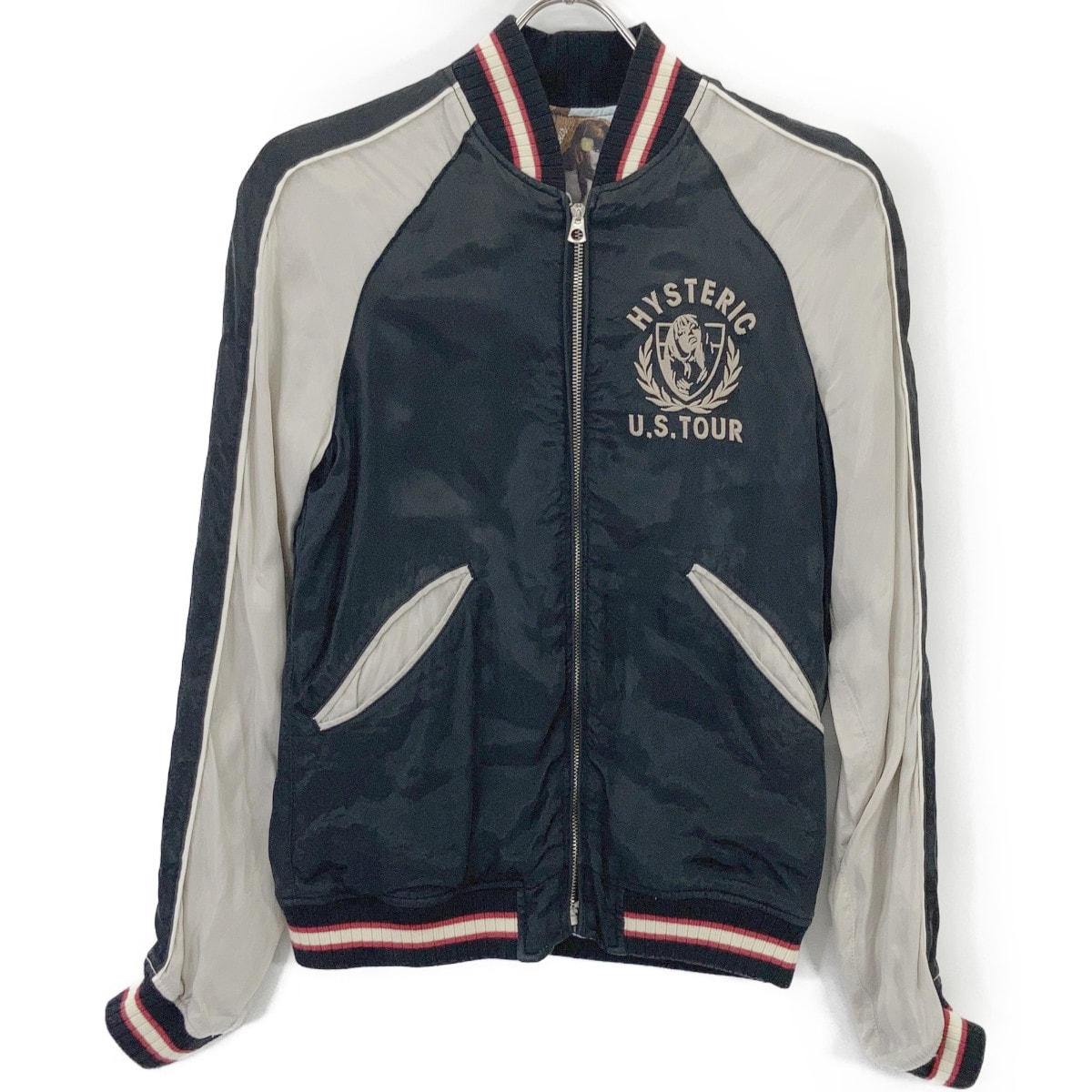 ヒステリックグラマー 0141AB01 TOUR '84 リバーシブル スカジャン
