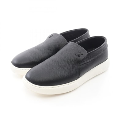 ルイ・ヴィトン LOUIS VUITTON パシフィックライン ローファー 靴 レザー メンズ ブラック系 DI0283 【中古】