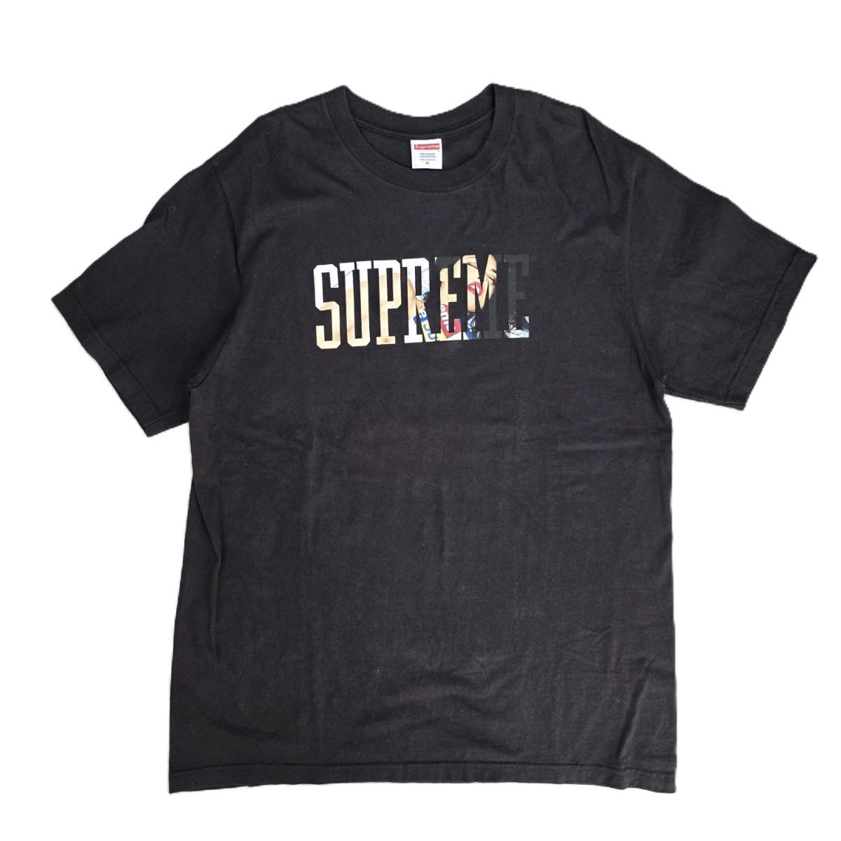 Supreme シュプリーム 24FW Tera Patrick Tee テラパトリックTシャツ 半袖Tシャツ コットン ブラック  メンズ【中古】