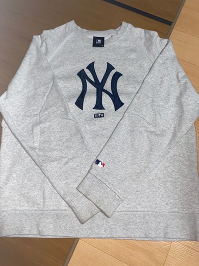 Kith x Major League Baseball New York Yankees Crewneck "Grey"