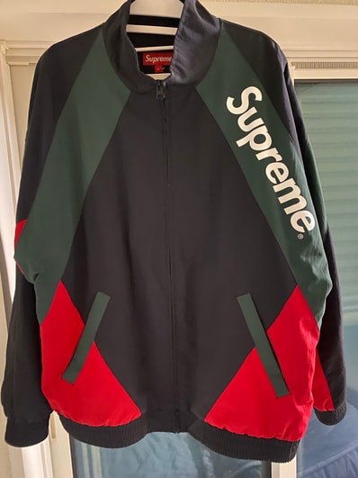 Supreme Wave Varsity Jacket Supreme Wave Varsity Jacket