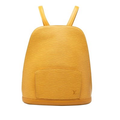 ルイ ヴィトン エピ ゴブラン リュックサック バックパック M52299 タッシリイエロー レザー レディース LOUIS VUITTON 【中古】