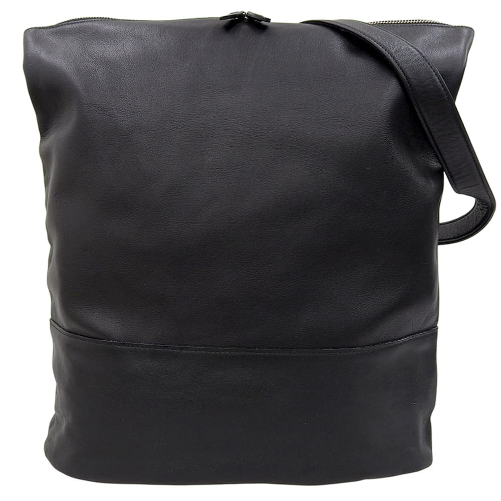ワイズ レザー 2way ショルダーバッグ リュック メンズ ブラック