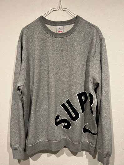 Supreme / Nike Arc Crewneck "Heather Grey"