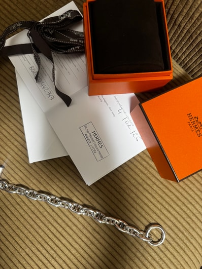 Hermes Chaine D'ancre GM Bracelet "Silver"