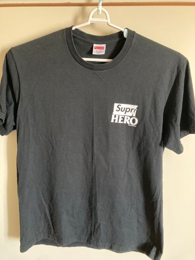Supreme / ANTIHERO Dog Tee "Black"