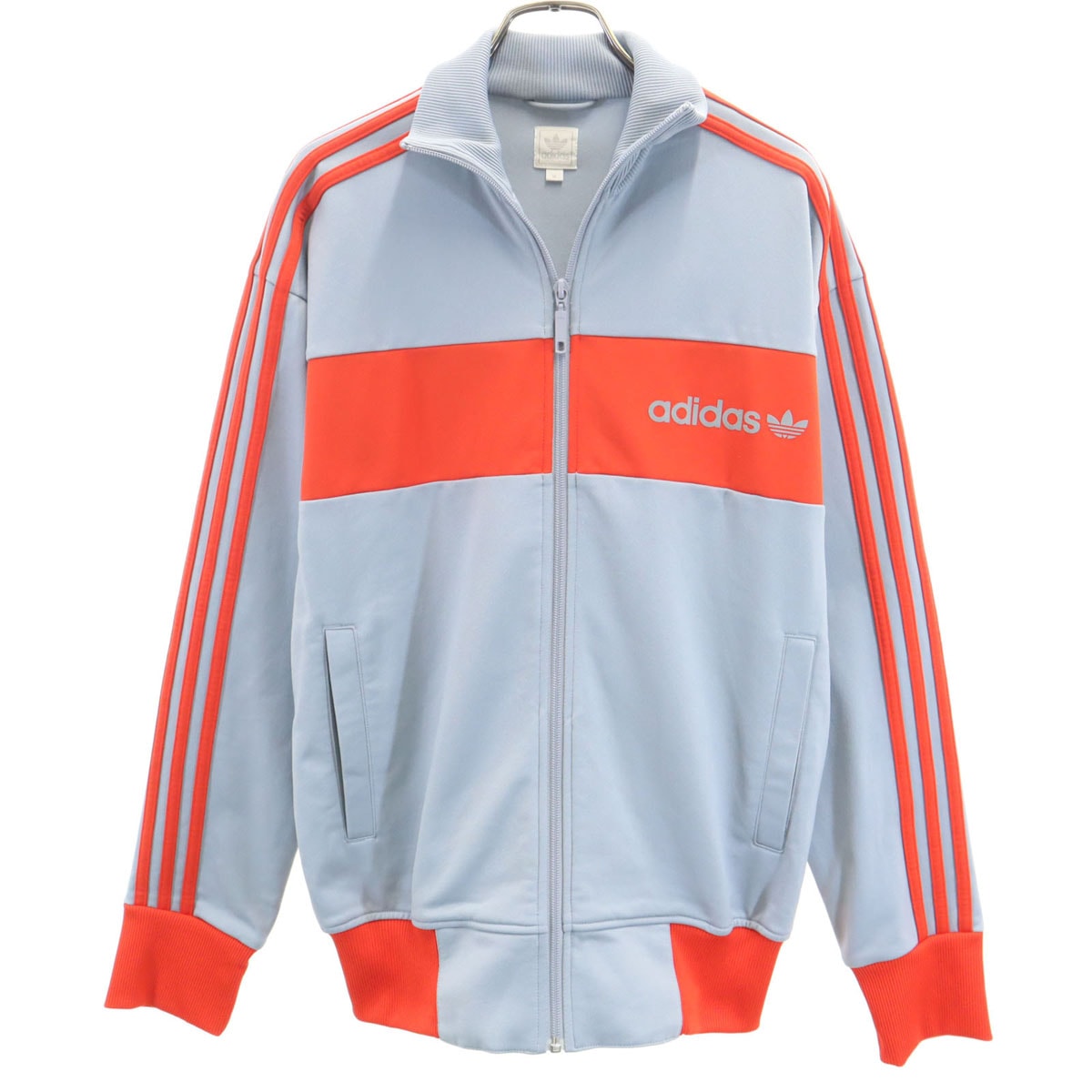 adidas Originals アディダスオリジナルス トレフォイルロゴ トラックジャケット M グレー ジャージ