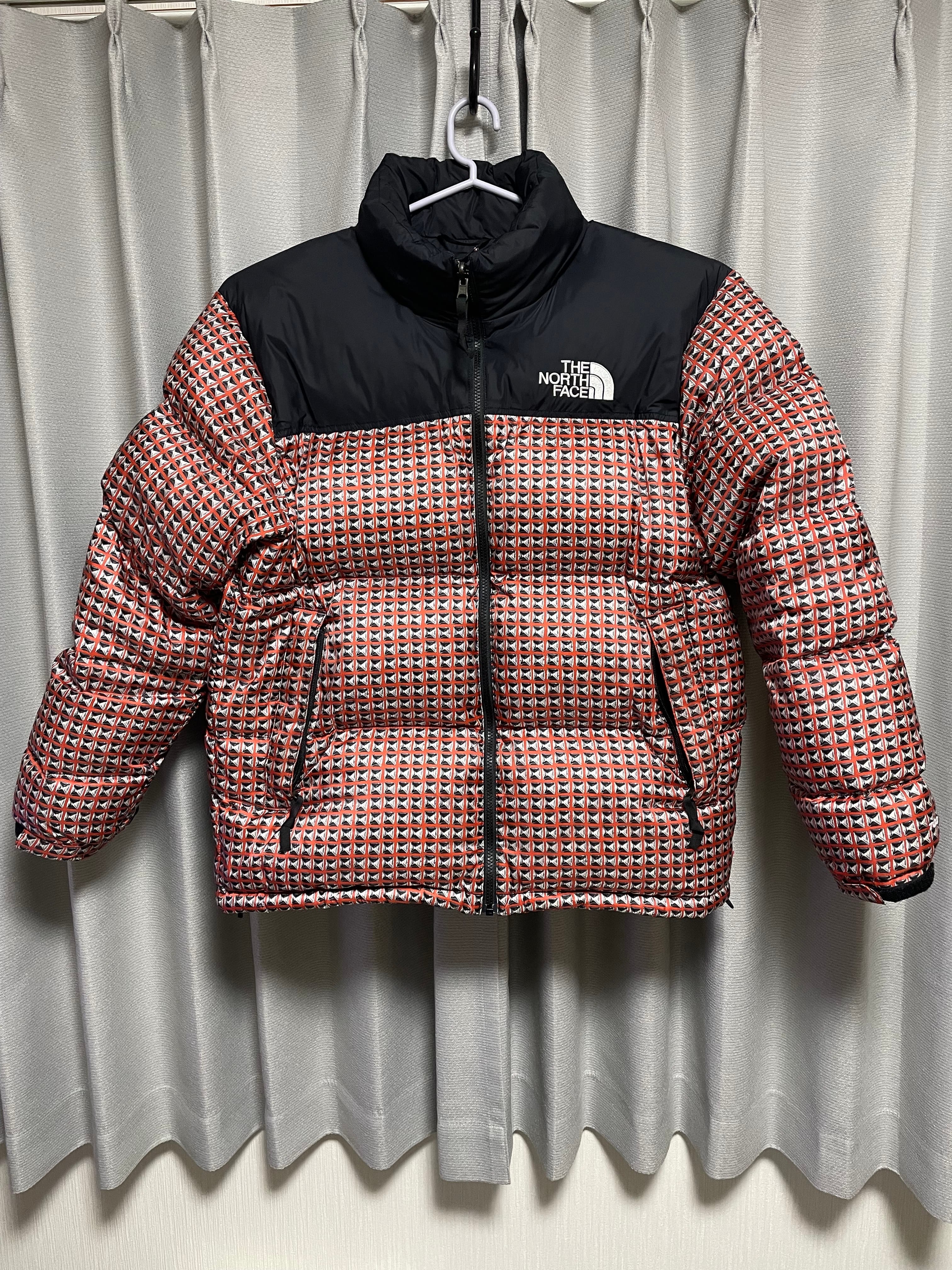 Supreme x The North Face Studded Nuptse Jacket "Red"