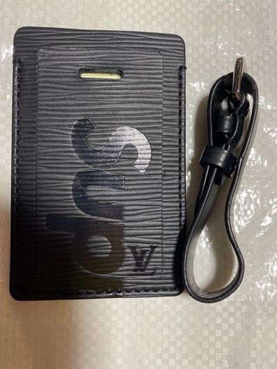 Supreme / Louis Vuitton Porte Carte Simple "Black"
