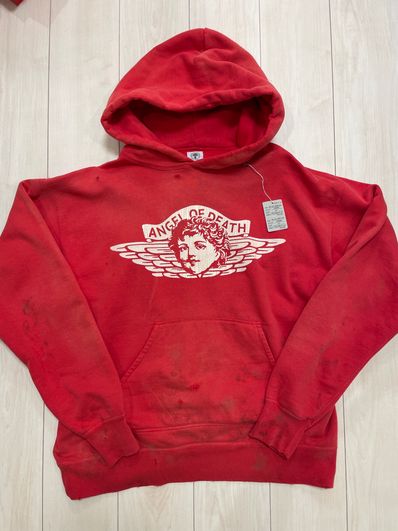 SAINT Mxxxxxx 22SS HOODIE ANGEL "Red"