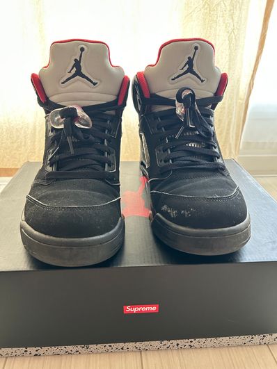 Supreme × Nike Air Jordan 5 Retro "Black"