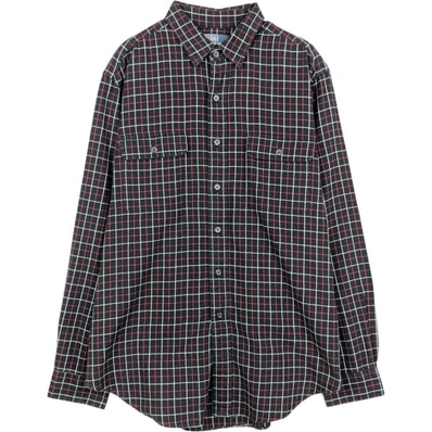 古着 ラルフローレン Ralph Lauren 長袖 ライトネルチェックシャツ メンズL相当/eaa659218