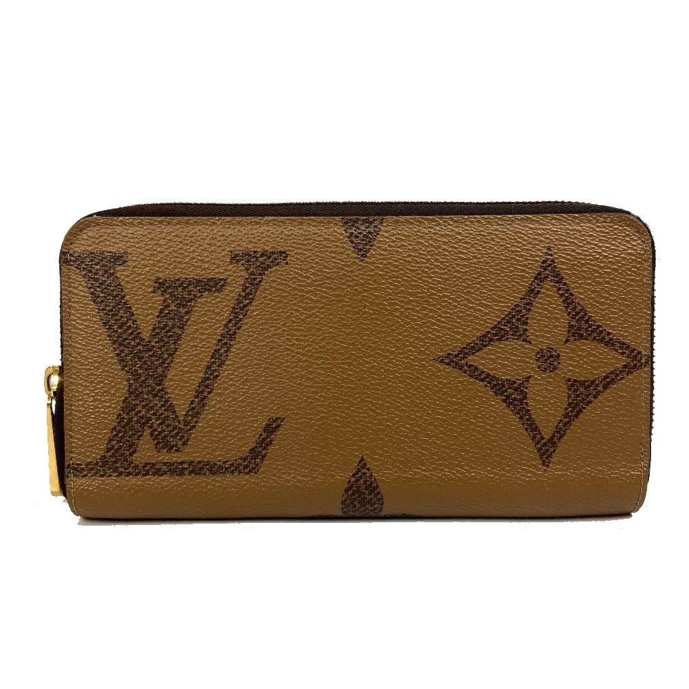 ルイヴィトン LOUIS VUITTON ジッピーウォレット M69353 モノグラムジャイアント ラウンドファスナー 長財布 モノグラムジャイアントキャンバス ブラウン