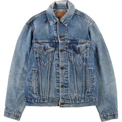 古着 90年代 リーバイス Levi's 70506-0216 デニムジャケット Gジャン USA製 メンズS相当 ヴィンテージ/eaa577926
