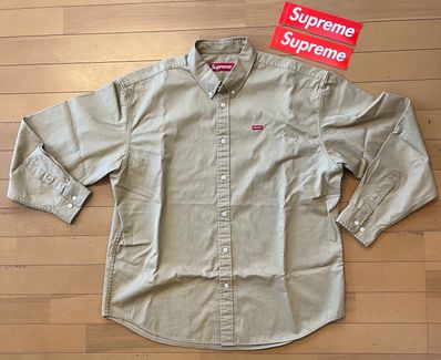 Supreme Small Box Shirt "Tan" (23FW)