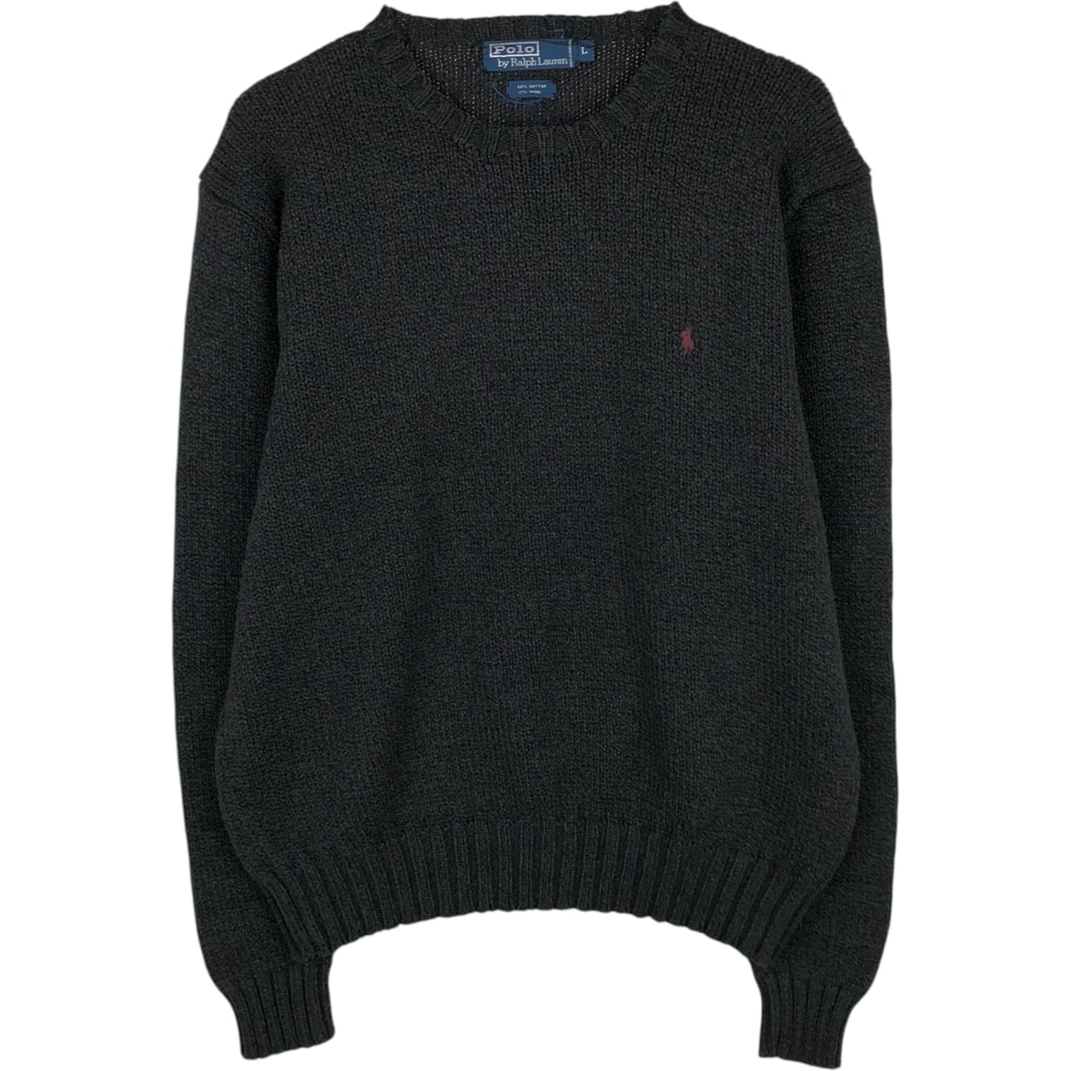 古着 ラルフローレン Ralph Lauren POLO by Ralph Lauren コットンニットセーター メンズL相当/eaa619209
