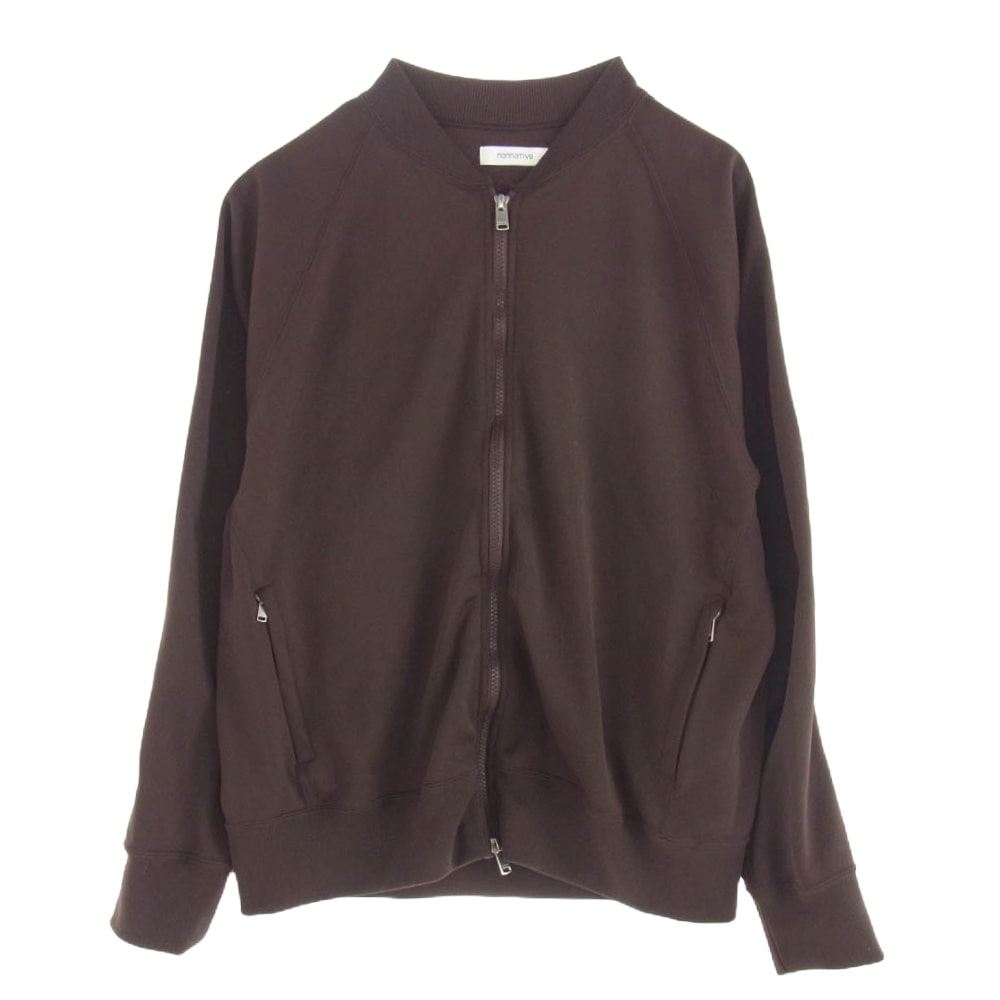 nonnative ノンネイティブ ブルゾン 24SS NN-C4405 COACH FULL ZIP BLOUSON POLY JERSEY ジップアップ トラックジャケット ブラウン系 1【中古】