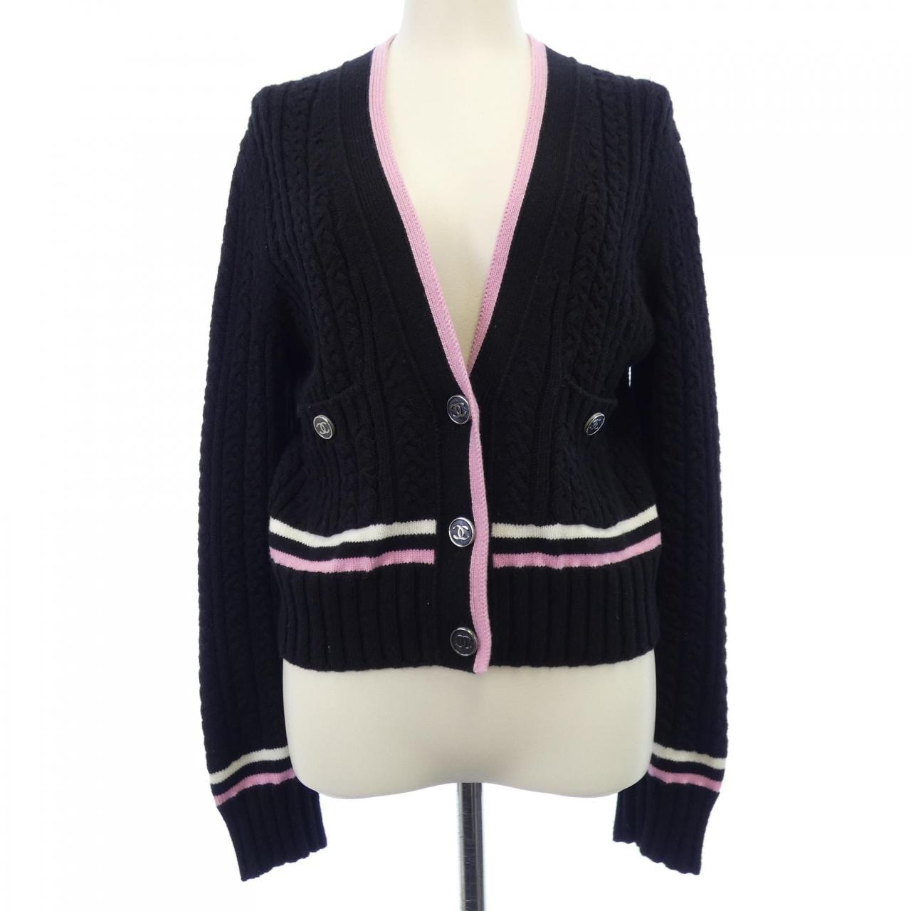 シャネル CHANEL LOOK54 P74553K10682 カーディガン