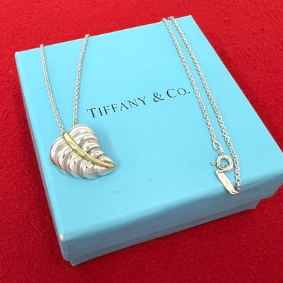 TIFFANY&Co. ティファニー リーフ モチーフ ネックレス シルバー925 K18イエローゴールド ネックレス シルバー
16979