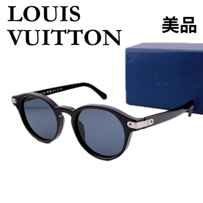LV Signature Round Sunglasses "Noir"