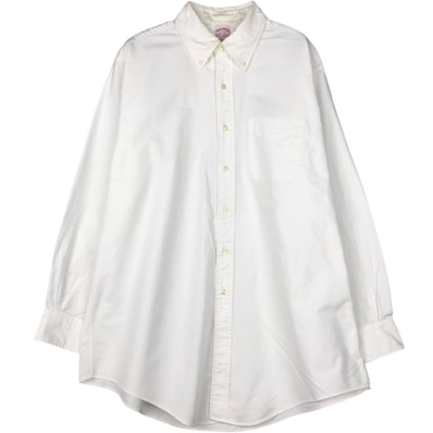 古着 ブルックスブラザーズ Brooks Brothers Est.1818 TRADITIONAL FIT 長袖 ボタンダウンシャツ USA製 メンズXL相当/eaa666562