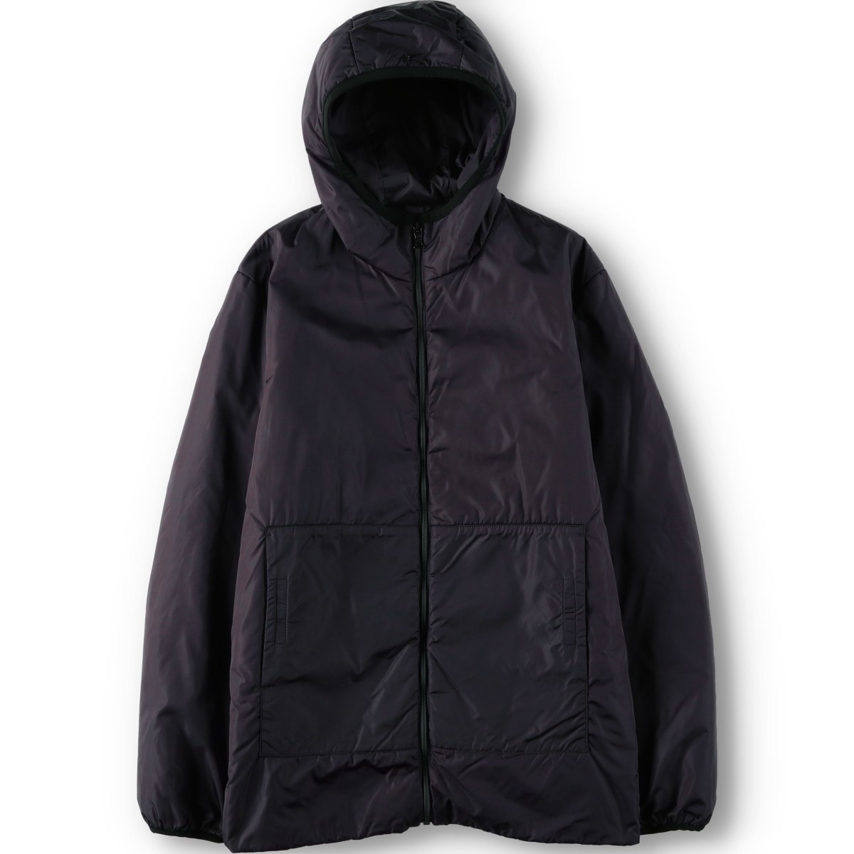 古着 プラダ PRADA 中綿パーカー パファージャケット イタリア製 メンズL相当/yaa000699