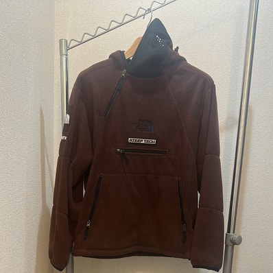 Supreme x The North Face Steep Tech Fleece Pullover "Brown"