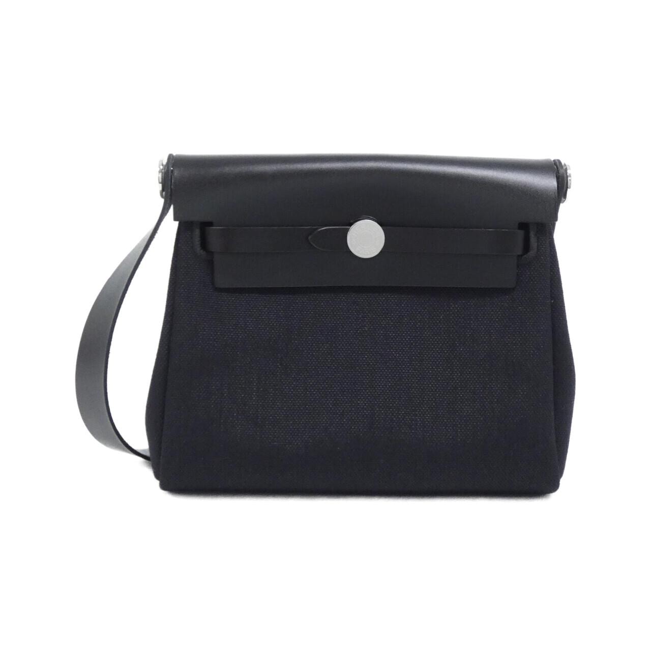 ★最終価格★SALE【6da0015】エルメス ショルダーバッグ ジップアンゴートゥーゴー エバーグレイン ブラック シルバー金具 K刻印【中古】レディース B (目立った傷や汚れなし)】【6da0015】エルメス ショルダーバッグ