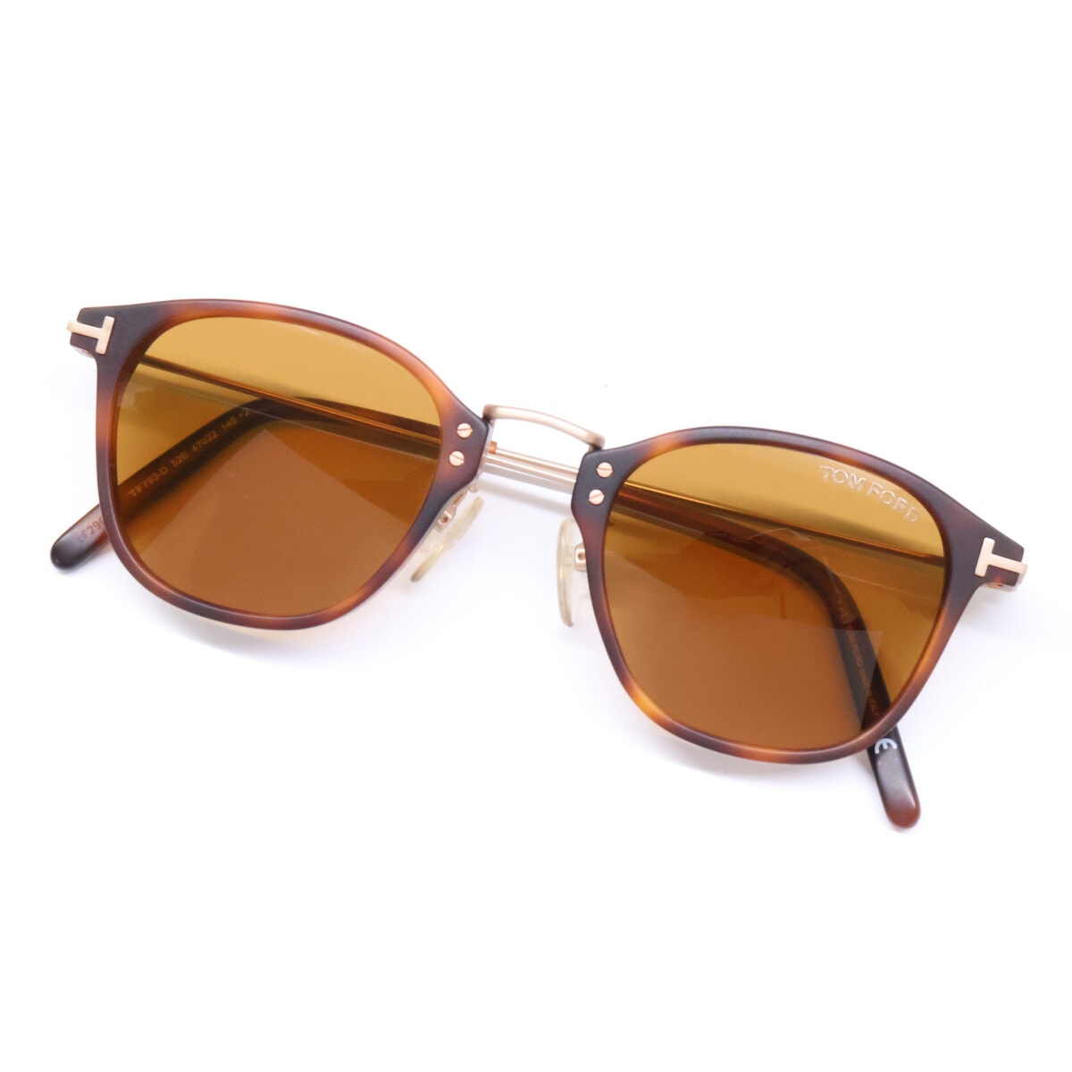 トムフォード TF793-D 52E ウェリントンシェイプ 47□22 145