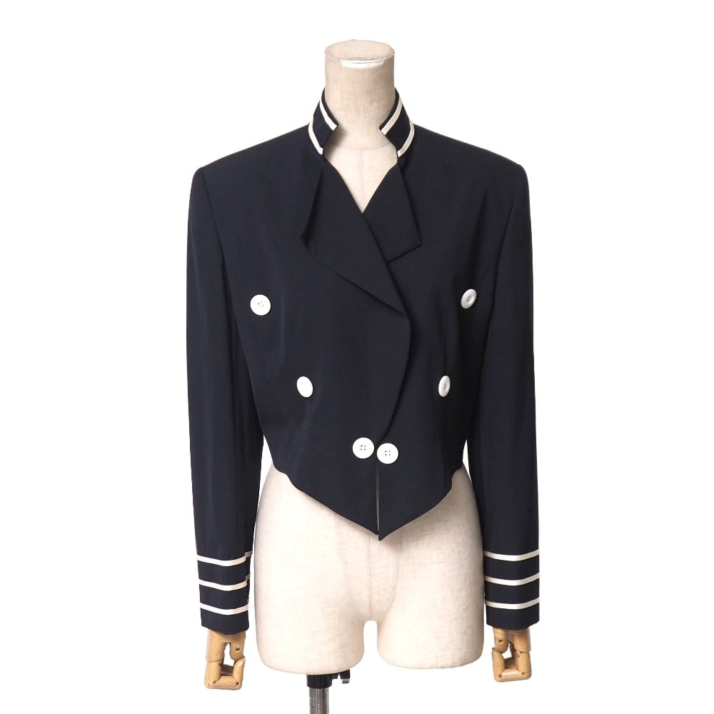 Christian Dior クリスチャンディオール ヴィンテージ ジャケット サイズM クロップド ショート丈ジャケット ブランド古着【中古】20260807/PU0247