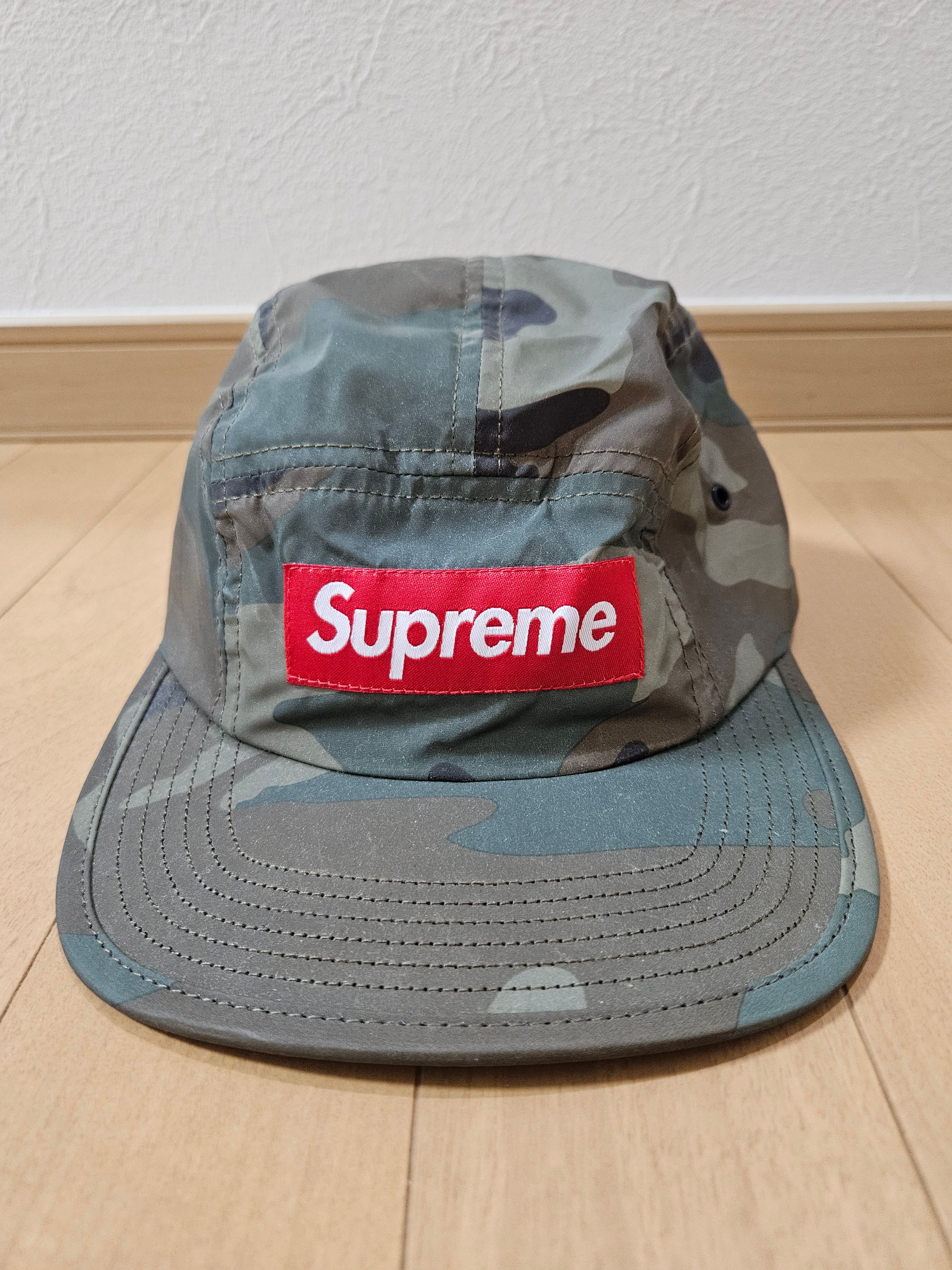 Supreme Reflective Camo Camp Cap "Camo "