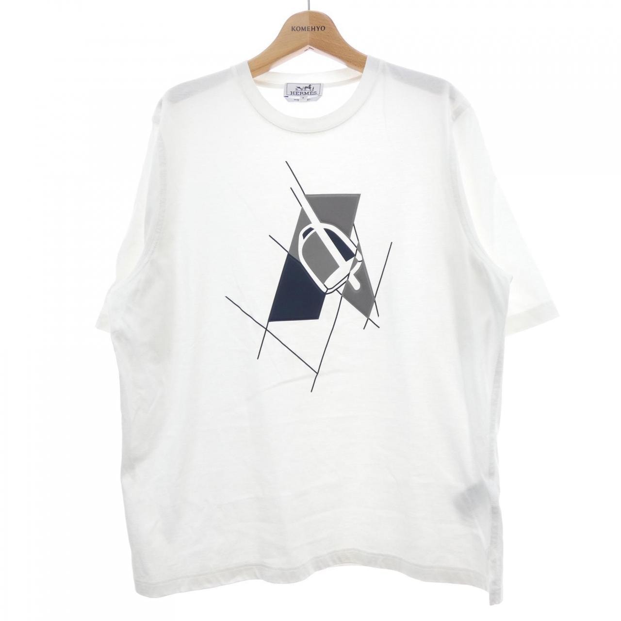 エルメス HERMES エトリエ アン フラグモン ETRIER EN FRAGMENTS 457950HA Tシャツ