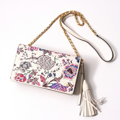 Tory Burch トリーバーチ FLEMING PRINTED WALLET CROSSBODY ショルダーバッグ フレミング 2WAY クロスボディバッグ 財布 ハッピータイムス ブランド古着【中古】20241212/RA2600