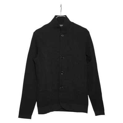 アルマーニ カーディガン サイズ:44 ブラック ビスコース/ポリアミド メンズ ARMANI 【中古】