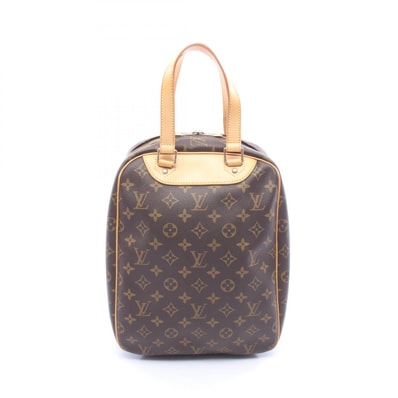 ルイ・ヴィトン LOUIS VUITTON エクスキュルシオン ハンドバッグ バッグ PVCコーティングキャンバス レザー モノグラム レディース ブラウン系 M41450 【中古】