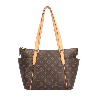 ルイヴィトン トータリーPM モノグラム トートバッグ モノグラムキャンバス M56688 ブラウン レディース LOUIS VUITTON 中古