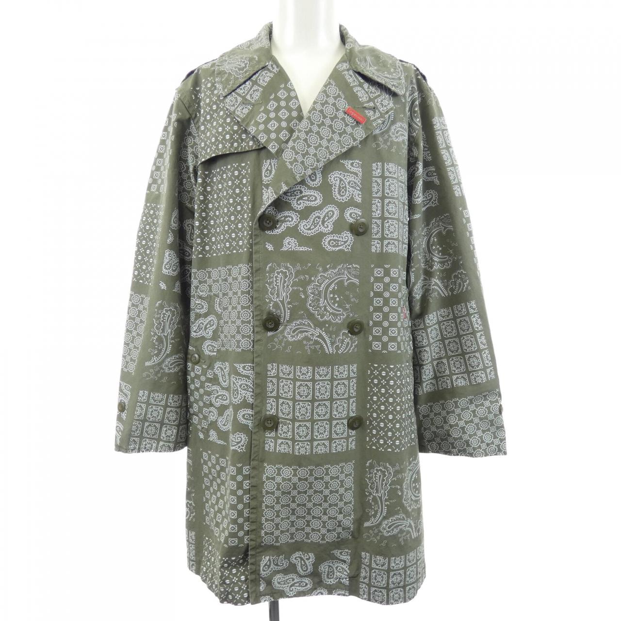 シュプリーム SUPREME MILITARY TRENCH COAT コート