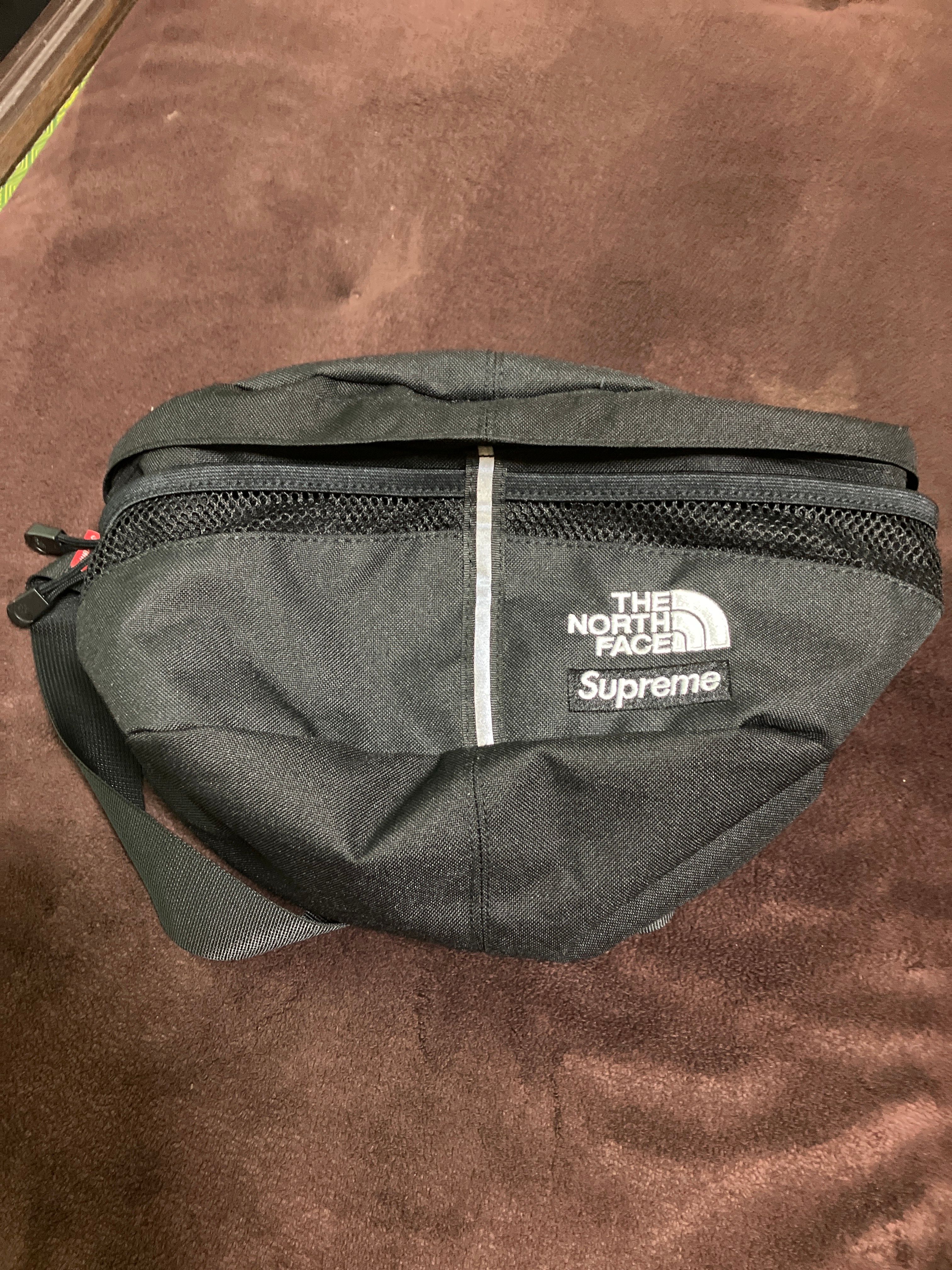 Supreme x The North Face Split Waist Bag "Black" NM72400I / NF0A875G