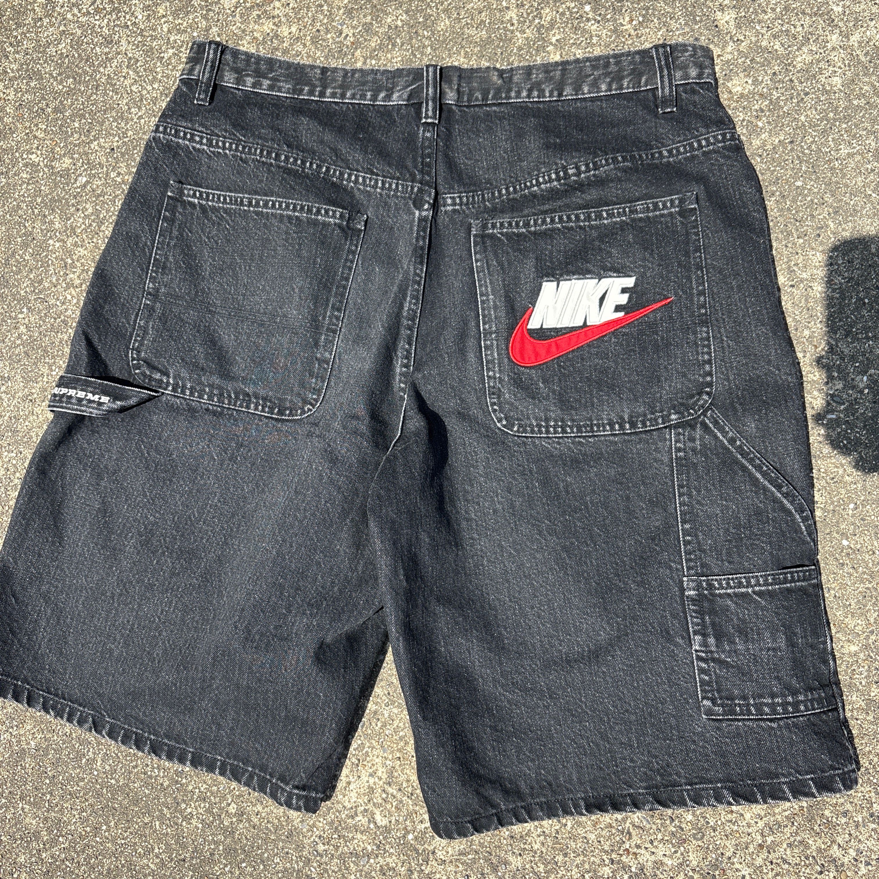 Supreme x Nike Denim Short "Black"