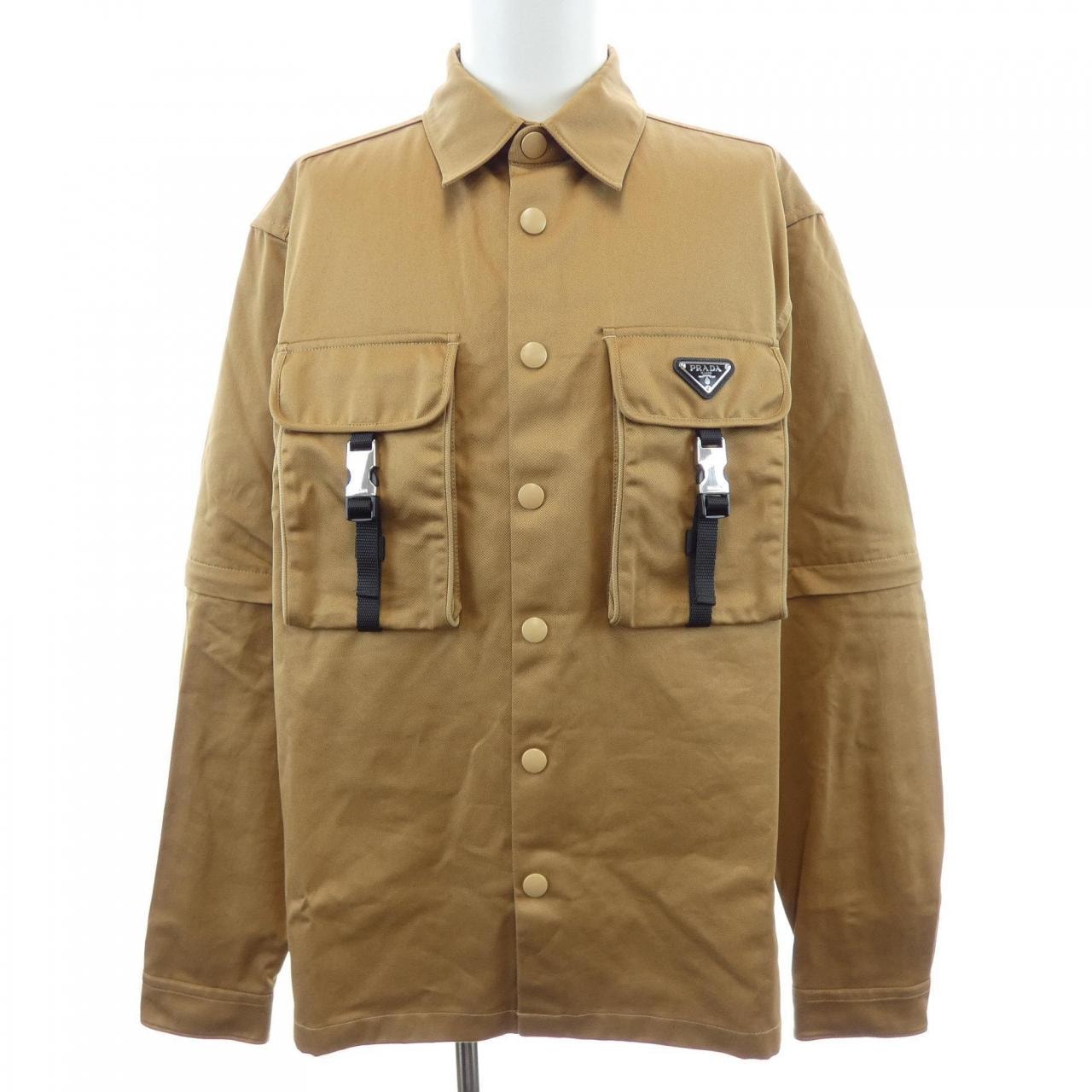 プラダ PRADA トライアングルロゴ SC548 S212 1UPX シャツ