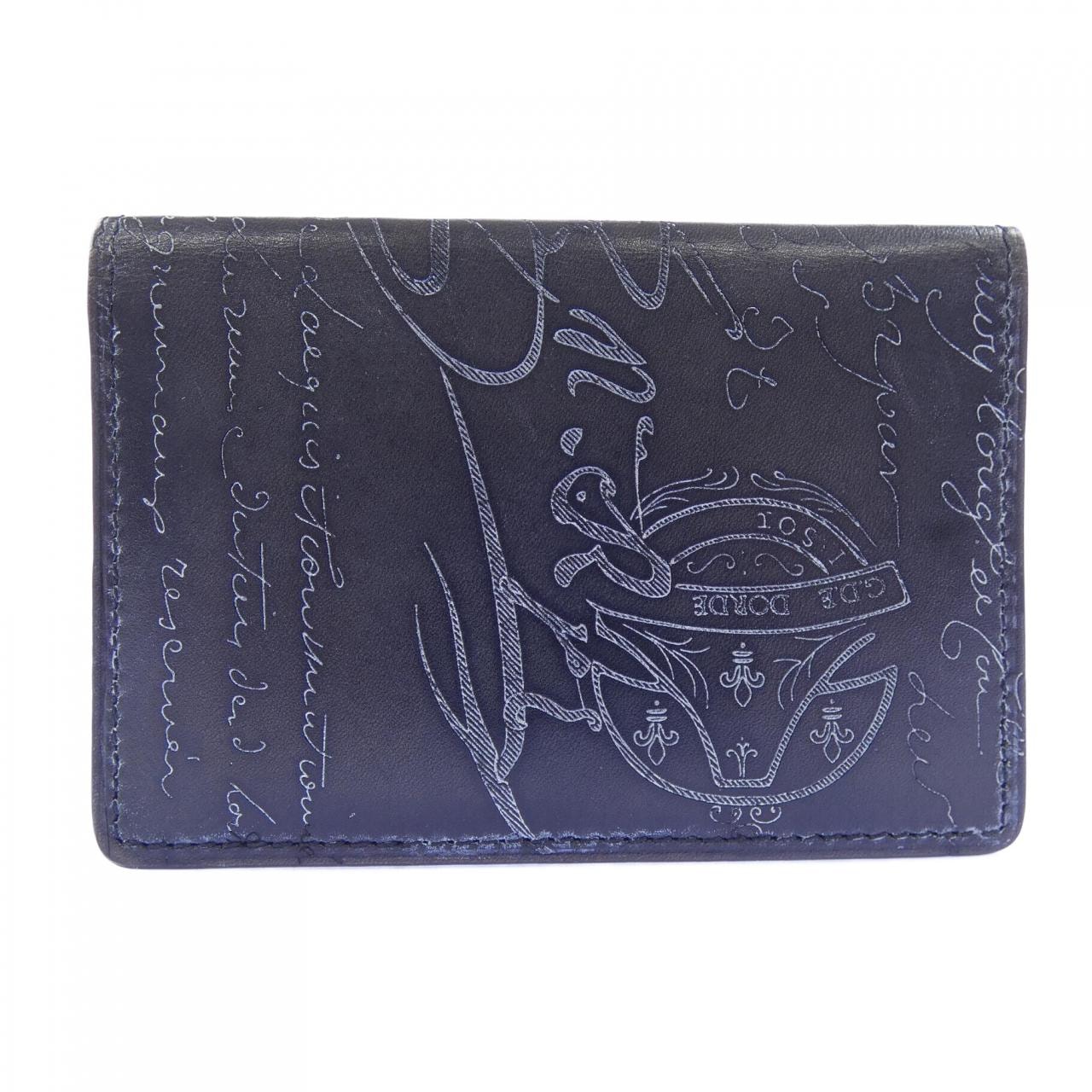 ベルルッティ Berluti スクリット ジャグアフラップカードホルダー CARD CASE