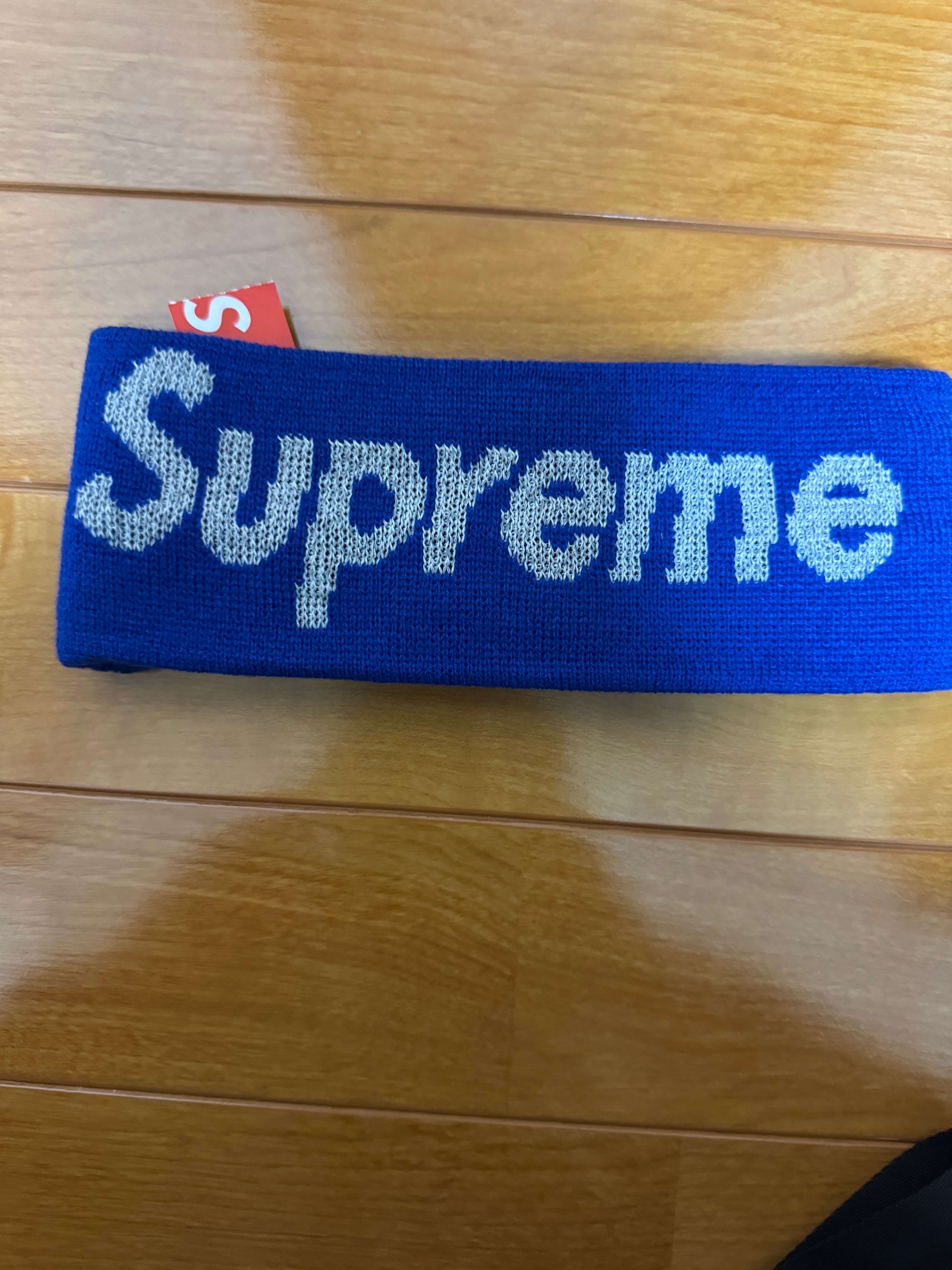 Supreme New Era Headband 2016 Blue