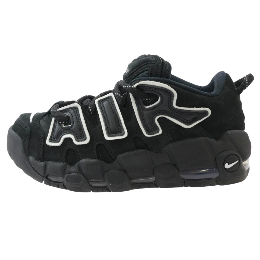 NIKE ナイキ スニーカー FB1299-001 AIR MORE UPTEMPO LOW SP モアアップテンポ モアテン ローカットスニーカー シューズ ブラック系 25.5cm【中古】