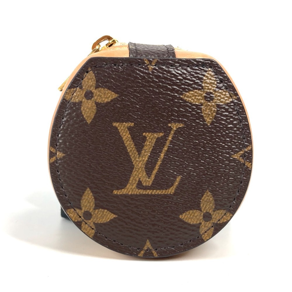 ルイヴィトン LOUIS VUITTON エテュイ イヤフォン GI0495 モノグラム airpods エアポッズ イヤホン イヤフォンケース モノグラムキャンバス ブラウン